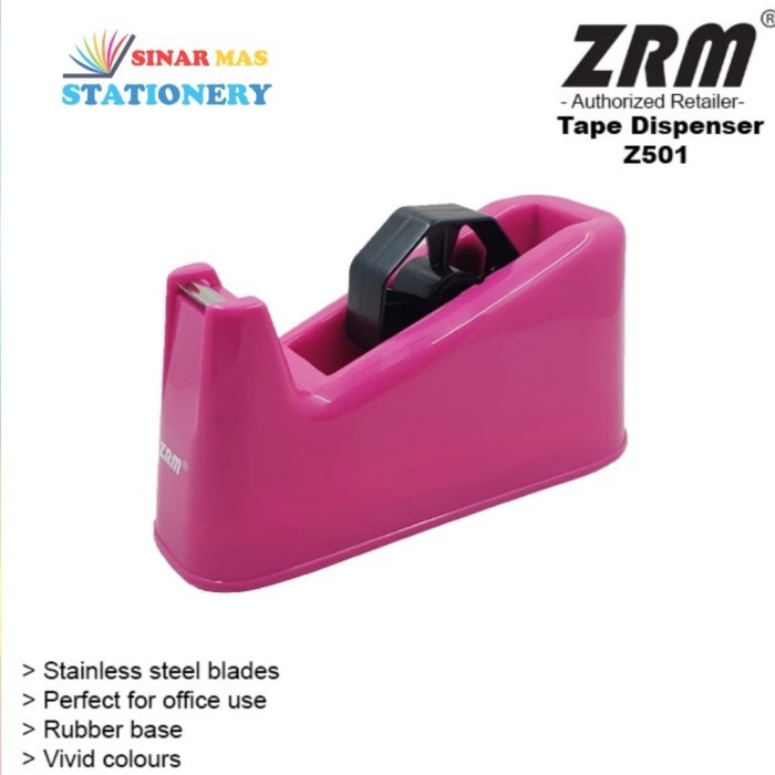 

Terbaru!! Zrm Tape Dispenser No 50 Z-501/ Tempat Isolasi Selotip ( 1 Pcs ) Packing Aman