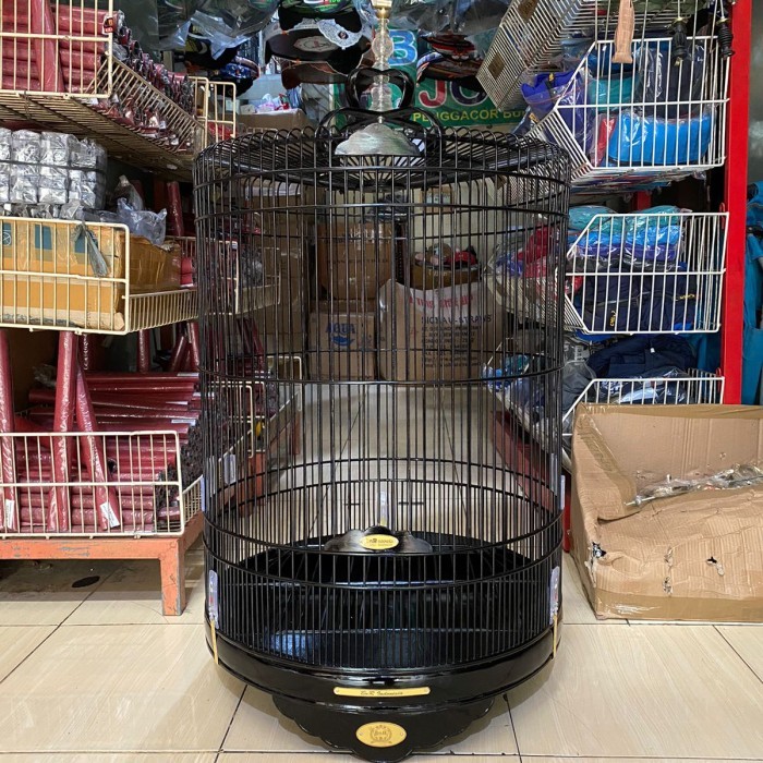 Sangkar Kandang Murai Bnr Black New Reborn Bambu No 1 Dan 2