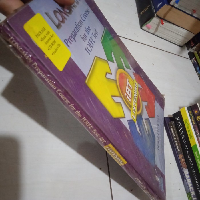 

Terbaru Buku Original Toefl Ibt. Test Best Seller