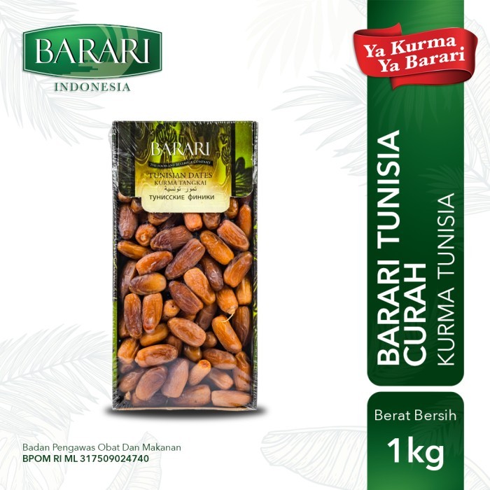 

KURMA BARARI DEGLET NOUR NATURAL (CURAH) 1KG TUNISIA