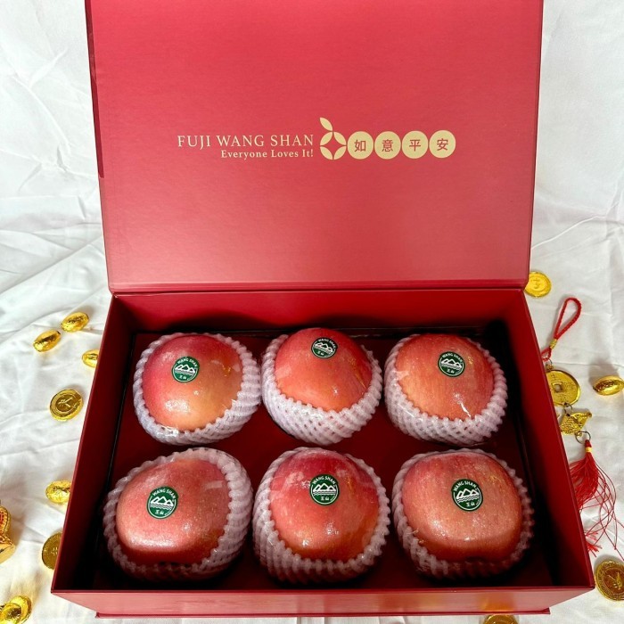 

BUAH APEL FUJI WANGSHAN POLOS ISI 6 PARCEL IMLEK