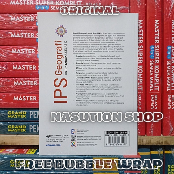 

Terbaru Buku Ips Geografi Kelas 1 / X 10 Sma Erlangga Kurikulum Merdeka Ori Terlaris