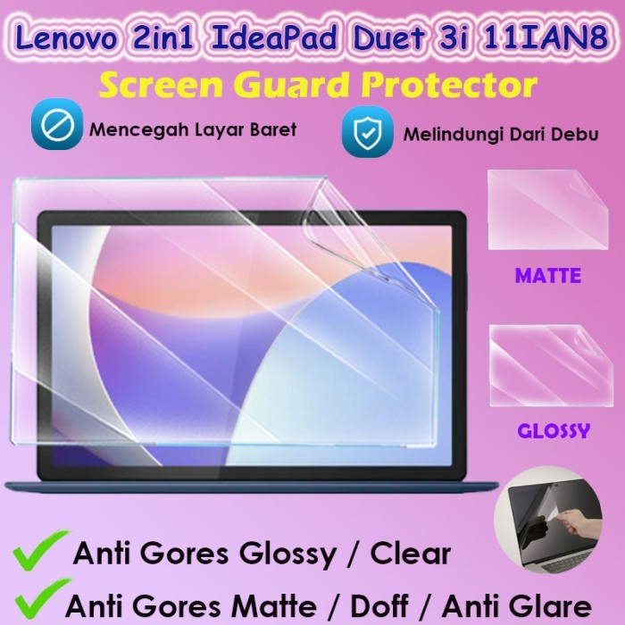 Sale Lenovo 2In1 Ideapad Duet 3I 11Ian8 Screen Protector Laptop Antigores