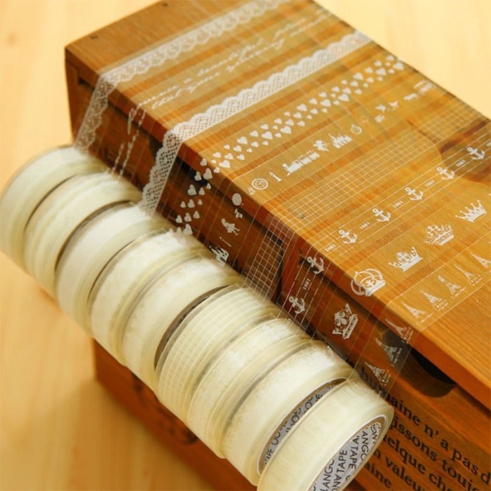 

Sale Transparent Lace Tape (5Pcs)