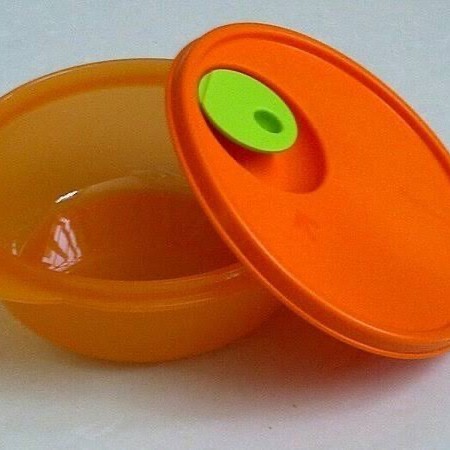 LUNCH BOX MICROWAVE TUPPERWARE CRYSTALWAVE BOWL 600ML