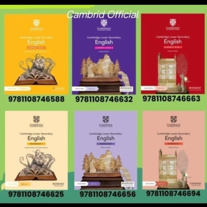 

Sale Buku Cambridge Lower Secondary English 7 8 9 Learner'S Book Workbook