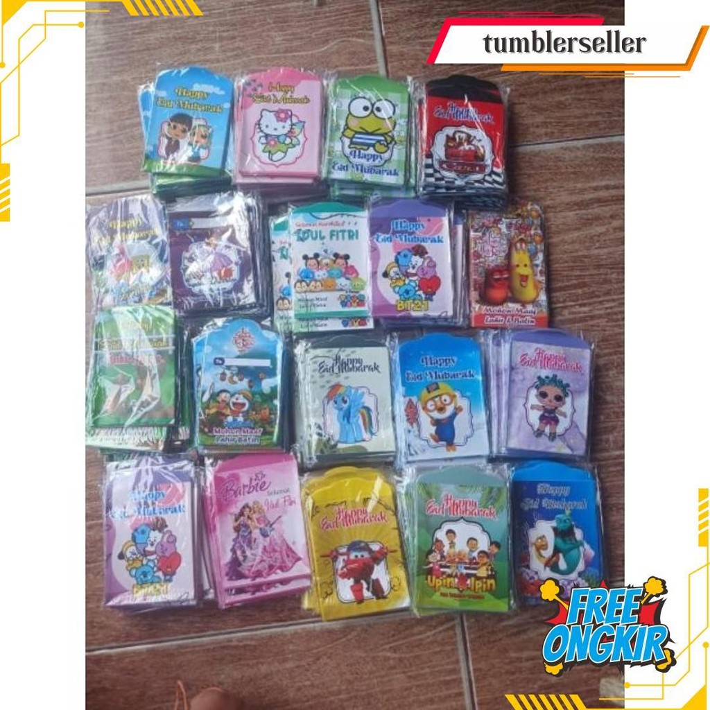 

Amplop Lebaran Ukuran Sedang Isi 8-10 Pcs Terlaris