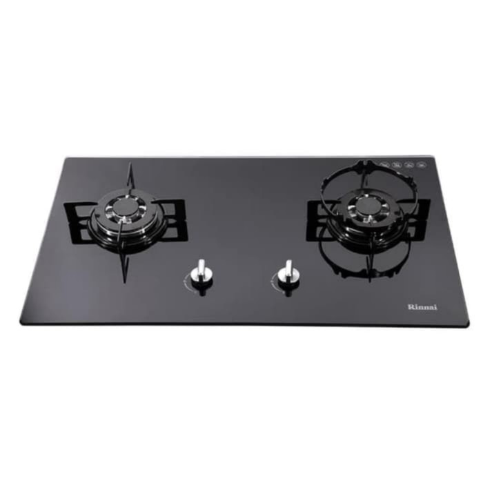 TERBARU Kompor gas tanam Rinnai RB 712 N(GB) / Kompor tanam 2 tungku PROMO