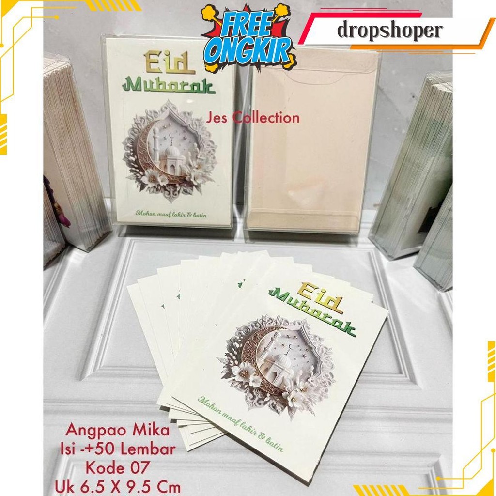 

Amplop Lebaran Idul Fitri (Isi 50Pcs) Amplop Karakter Angpao Lucu Terlaris