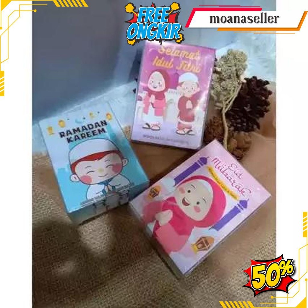 

Amplop Lebaran Hari Raya Idul Fitri Isi 50Pcs Angpao Karakter Lucu Ramadhan 2024 Kemasan Mika Termurah Banget
