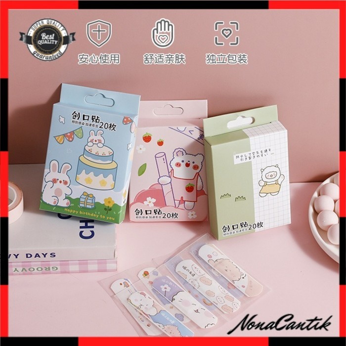 Plester Luka Anak Hansaplas Hansaplast Karakter kartun lucu korea Ecer