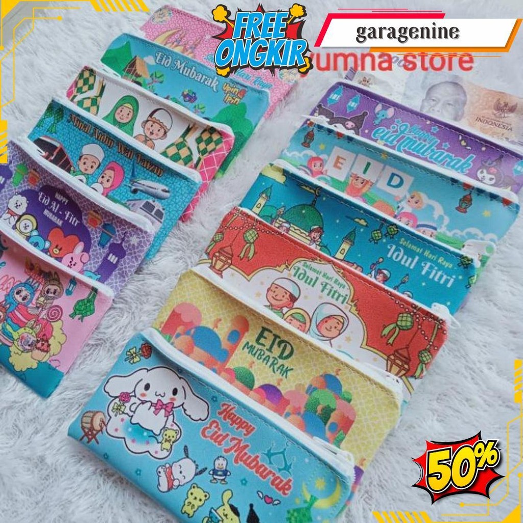 

(12Pcs) Amplop Lebaran Printing Panjang / Tepak Printing Termurah Banget