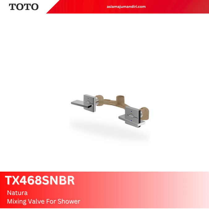KERAN TANAM PANAS DINGIN | KERAN SHOWER MIXER | KERAN SHOWER PANAS DINGIN TOTO TX468SN