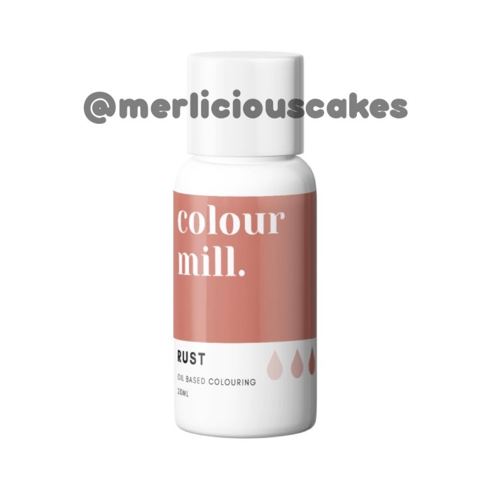 

'+'+'+'+] Colour Mill Rust 20 ml Oil Based Colouring