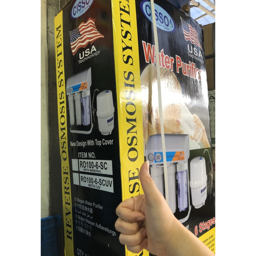 PAKET MESIN RO - WATER PURIFIER CISSO 100 GPD/ FILTER AIR MINUM