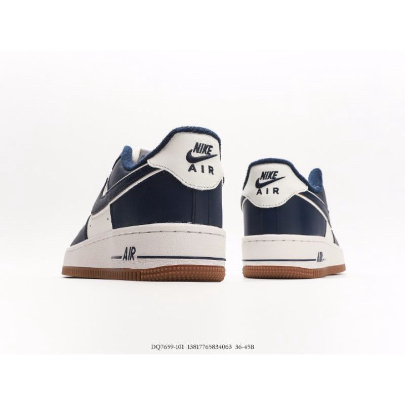 Nike Air Force 1 Low College Pack Navy White BNIB 100% Authentic