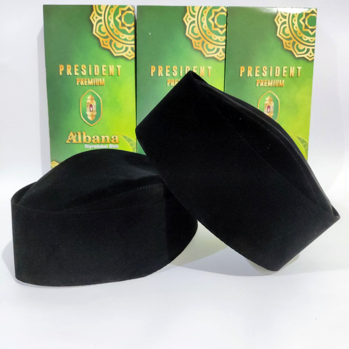 Peci Promo Peci Songkok Susun Kopiah beludru polos hitam model Susun - NOMOR 1, SUSUN motif berkuali
