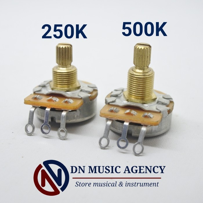 New potensio gitar & bass CTS 500K & CTS 250K vintage taper original