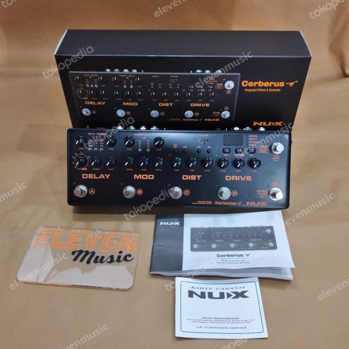 New nux cerberus efek gitar