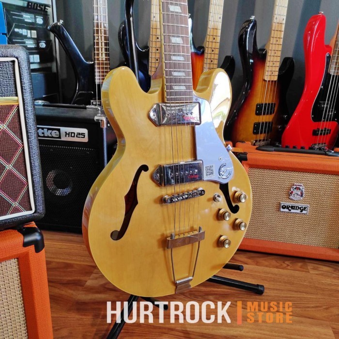 New Epiphone Casino Coupe Electric Guitar, Natural