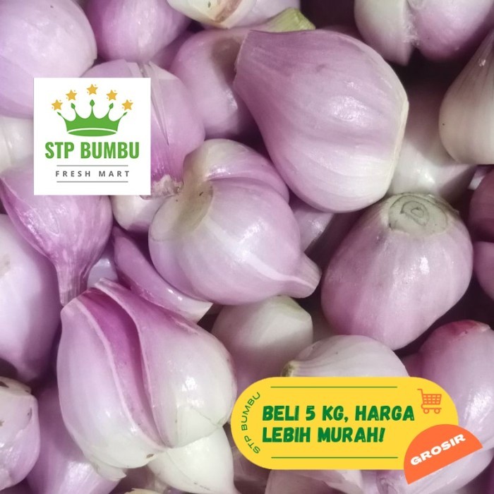 

TERLARIS BAWANG MERAH BREBES KUPAS SEGAR 1KG MURAH!!! MURAH
