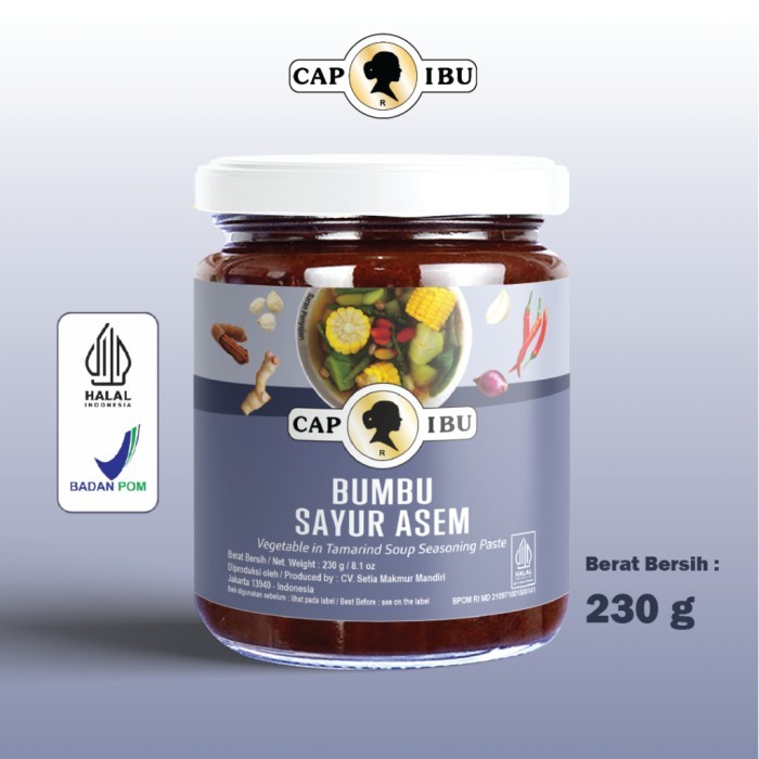

TERLARIS CAP IBU BUMBU SAYUR ASEM KEMASAN JAR BELING MURAH!!! MURAH