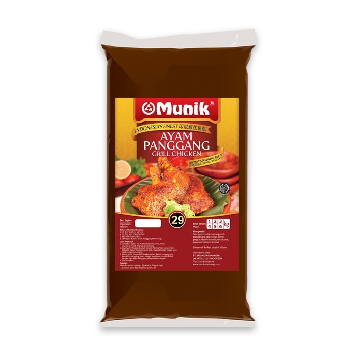 

TERLARIS BUMBU MUNIK AYAM PANGGANG-1000GR MURAH!!! MURAH