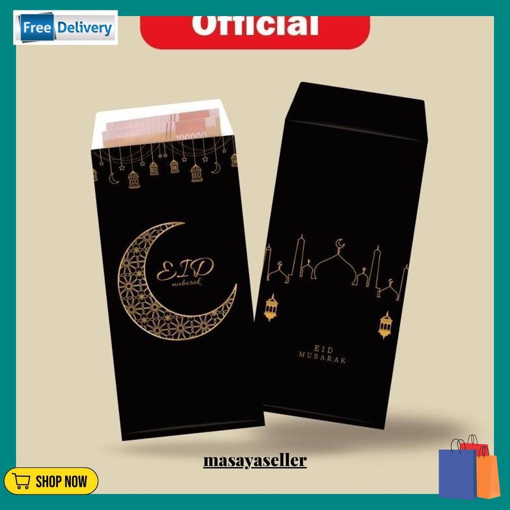 

Amplop Lebaran Panjang Estetik - Cocok Untuk Uang Kertas, Thr, Dan Hadiah Termurah Banget