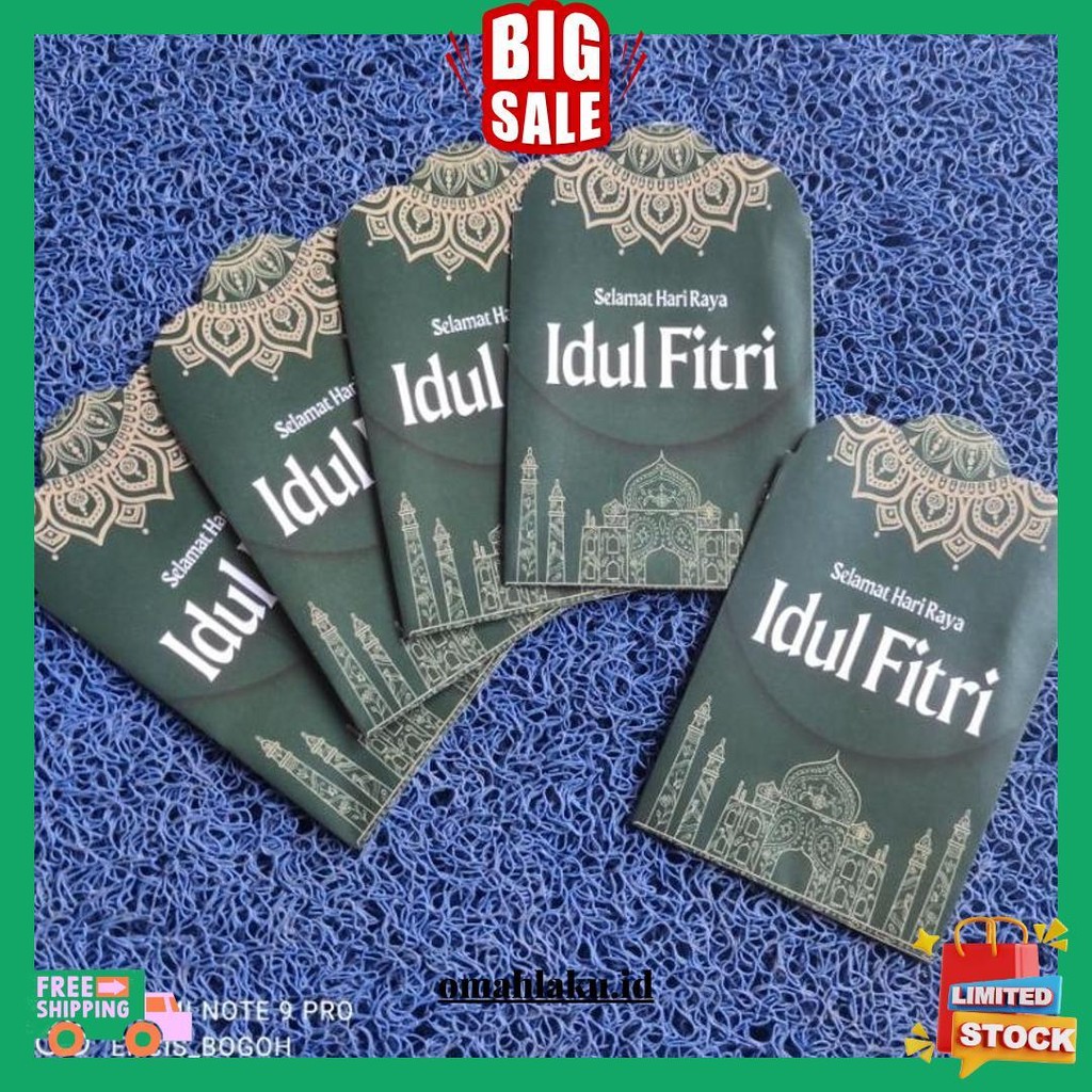 

[Isi 10] Amplop Medium Muslim Sudah Dilem - Jadian Original Produk