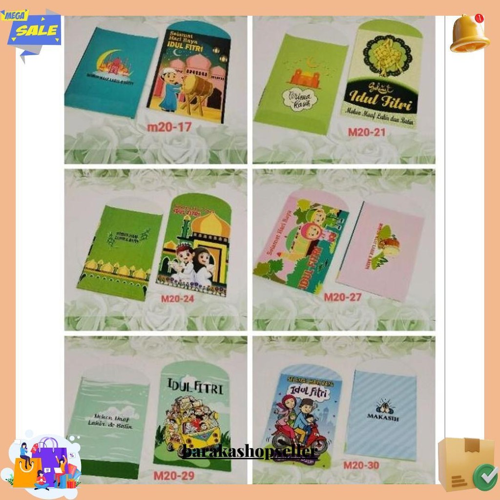 

Isi 100 Lembar Amplop Lebaran Amplop Idul Fitri Angpao Lebaran Edisi Islamic Siap Kirim