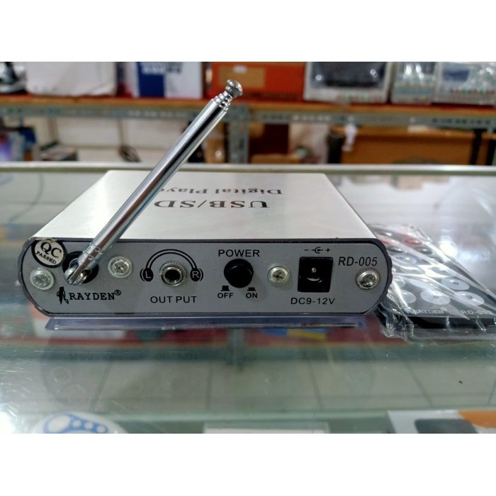 MODUL MP3 PLAYER + RADIO FM USB SD RAYDEN DIGITAL PLAYER RD-005