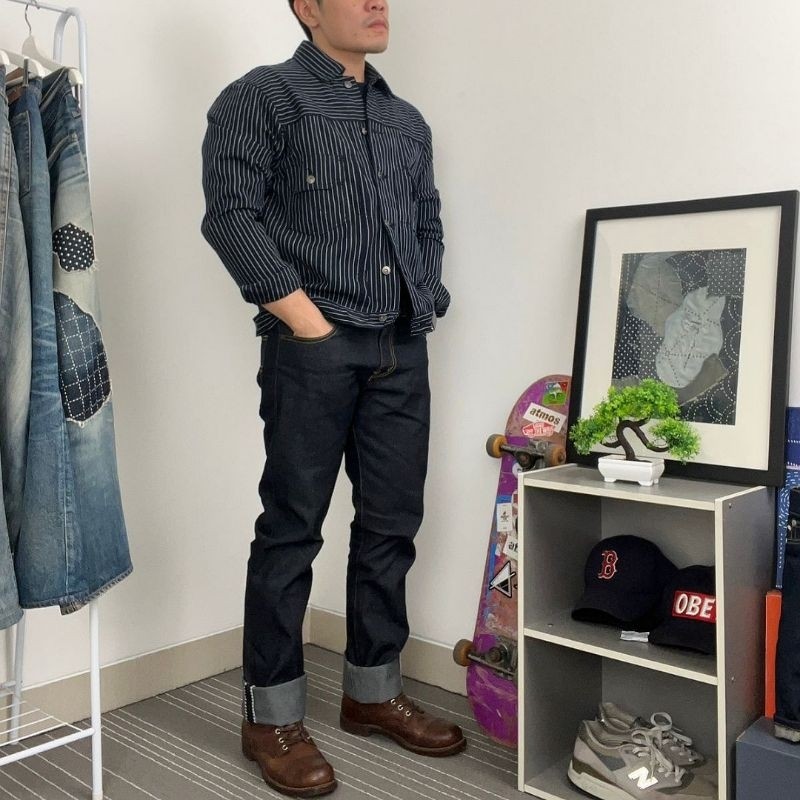 Limited Edition 27.Original - Raw Denim - Black Moon 14Oz - Shellstitch