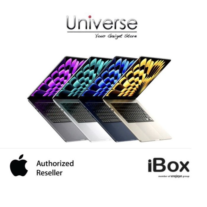 Apple Macbook Air M2 15 Inch 2023 - Garansi Resmi Ibox Apple Indonesia