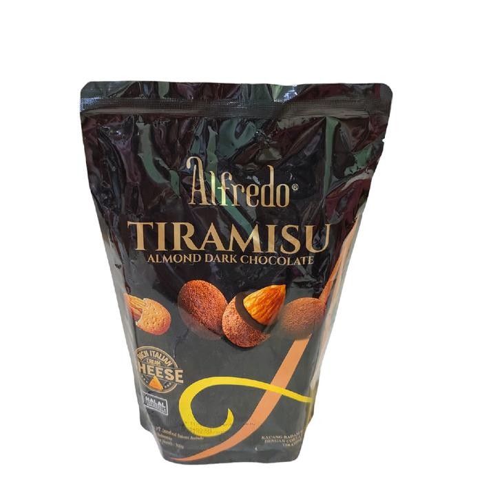 

terbaru !!! alfredo tiramisu almond chocolate 300 g ready