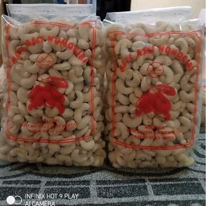 

terbaru !!! kacang mete mentah fres 1kg asli wonogiri organik ready