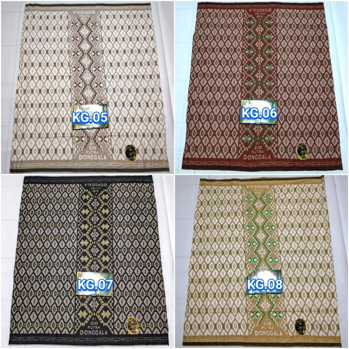 Kosanshoop Sarung Donggala Rayon Dobby Motif Goyor Kawung Bhs Original