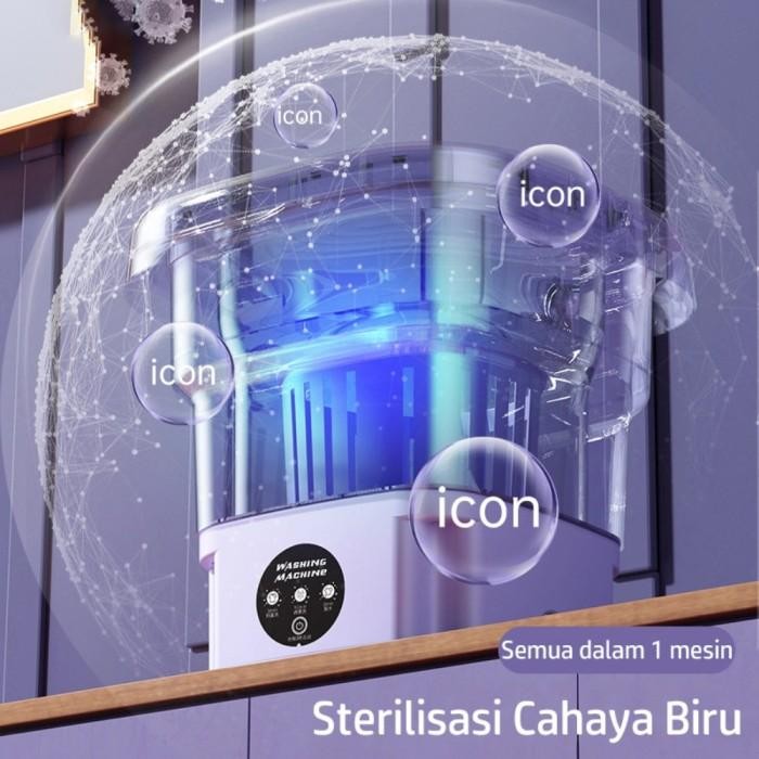 MESIN CUCI LIPAT MINI MESIN CUCI KECIL MINI MESIN CUCI PAKAIAN DALAM