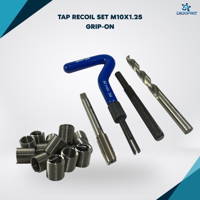 Tap Recoil Set Grip-On M10 X 1.25 Recoil Tap