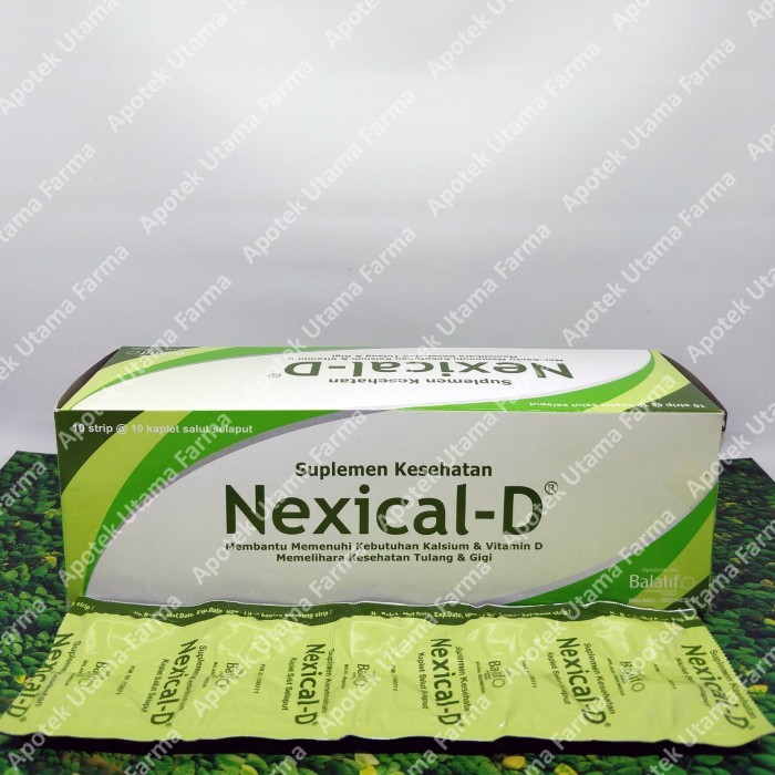 PROMO! NEXICAL D KALSIUM, MAGNESIUM & VITAMIN D3 CALCIMAG