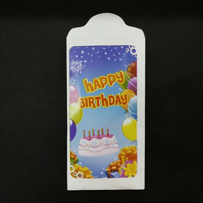 

Amplop Isi 4 Ulang Tahun Happy Birthday / Angpao Isi 4 Happy Birthday