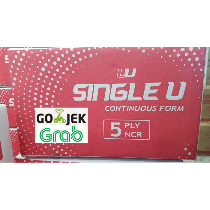 

Kertas Komputer Continuous Form SINGLE U 91/2 11. 5 ply dan 5 ply /2