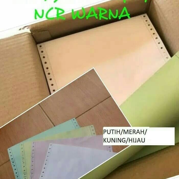 

PROMO! KERTAS PRINT CONTINUOUS FORM 5 RANGKAP PLY BAGI 2 SURAT JALAN NCR PRS