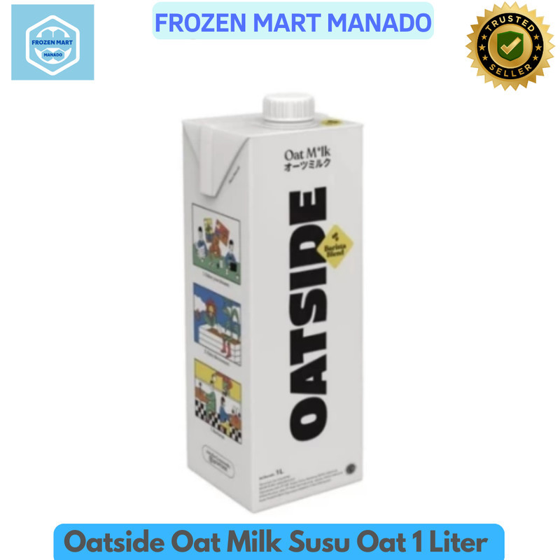 

Oatside Oat Milk Susu Oat 1 Liter - Frozen Mart Manado (Frozen Food Manado)