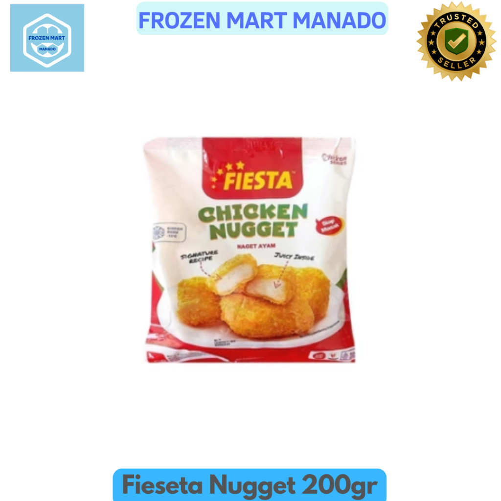 

Fiesta Nugget 200gr - Frozen Mart Manado (Frozen Food Manado)