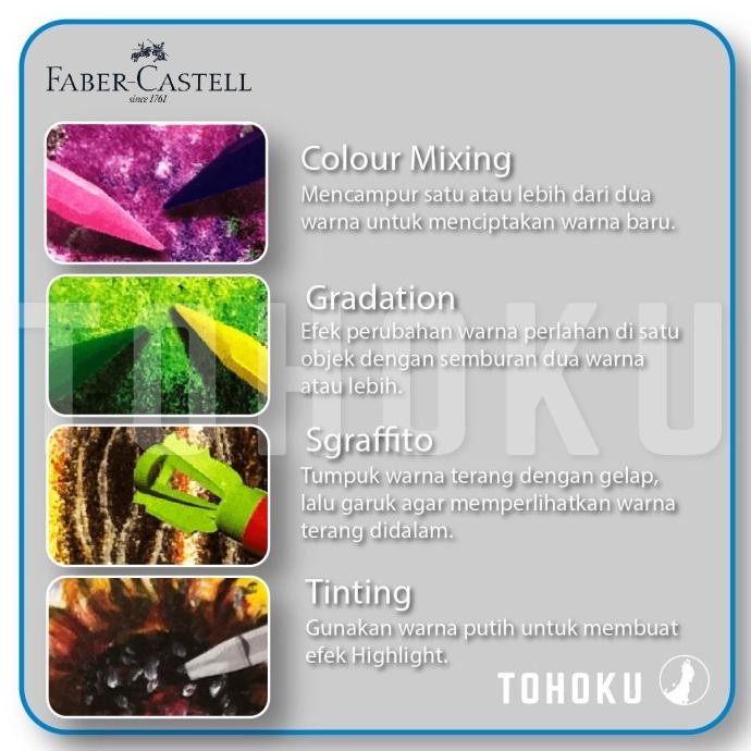 

Terlaris Crayon Faber Castell 60 Warna - Free Bubble + Kardus Ready Stok