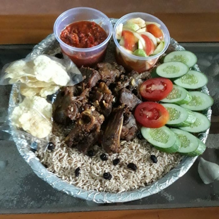 TERBARU Nasi Kebuli Nampan
