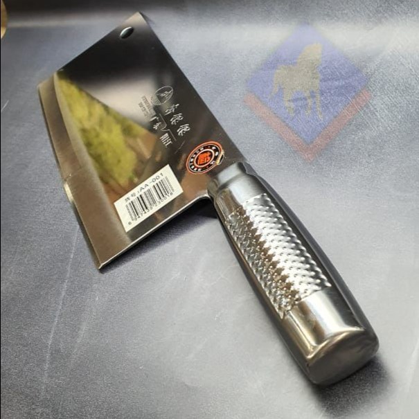 Pisau Golok Cincang - Pisau Daging Dan Tulang Stainless A001