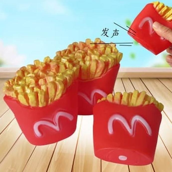 

Mainan Gigit Kentang Goreng Bisa Bunyi Original