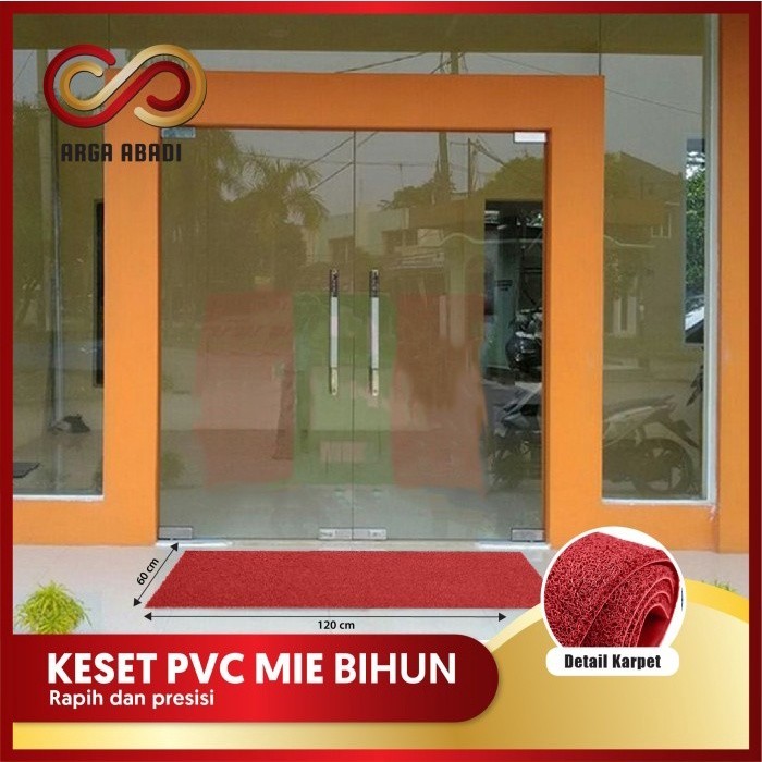 

TERLARIS KESET KARPET PVC MIE BIHUN 60X 120 MURAH!!! MURAH