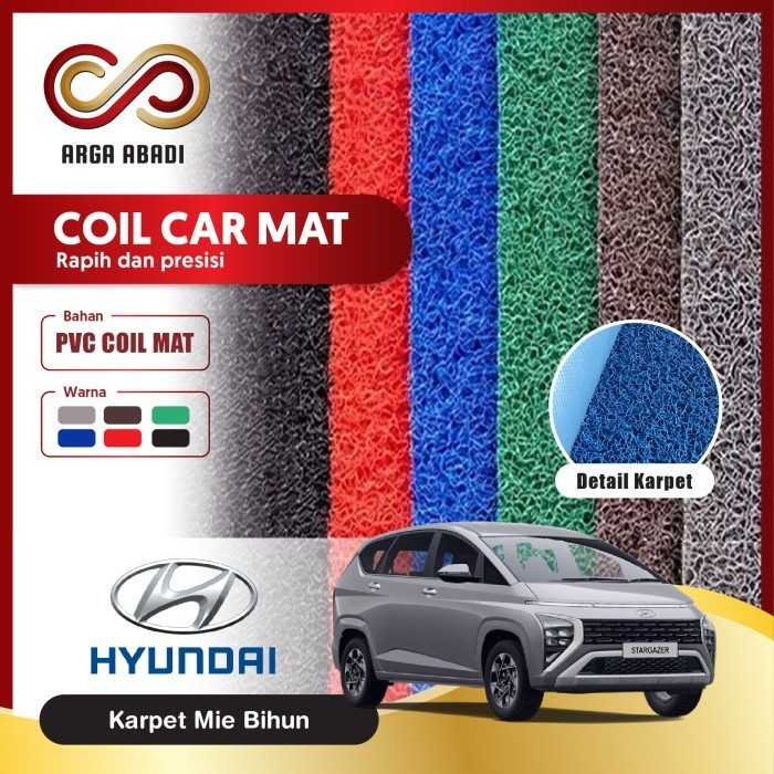 

TERLARIS KARPET MOBIL PREMIUM HYUNDAI STARGAZER MIE BIHUN 1 WARNA MURAH!!! MURAH